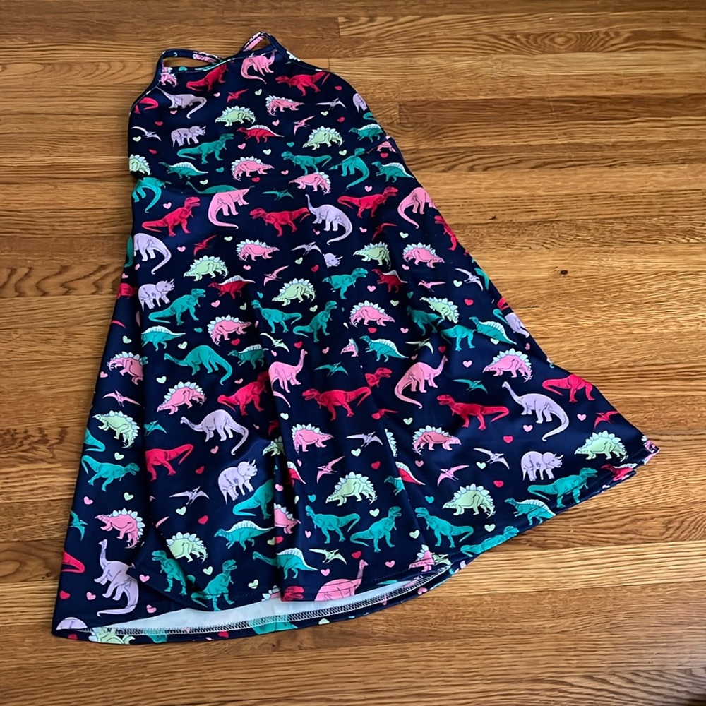 EUC Navy Dino Dress